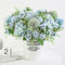 Artificial Rose Flower Bouquet Wedding Home Floral Decor Lake Blue