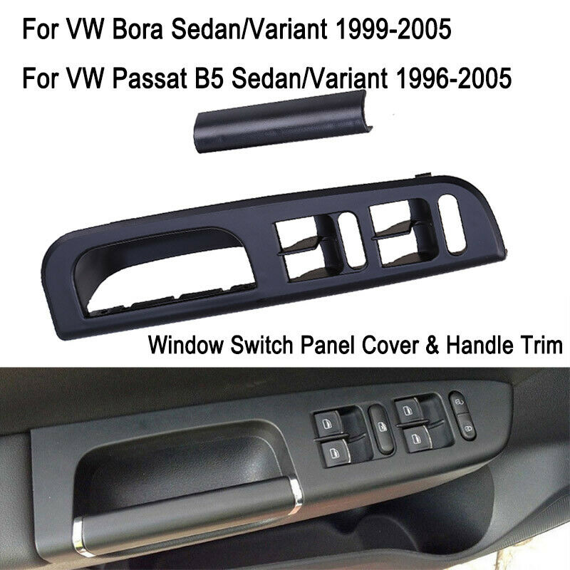 Left Driver Side Door Window Switch Handle Panel For VW Passat B5 1996-2005 2004