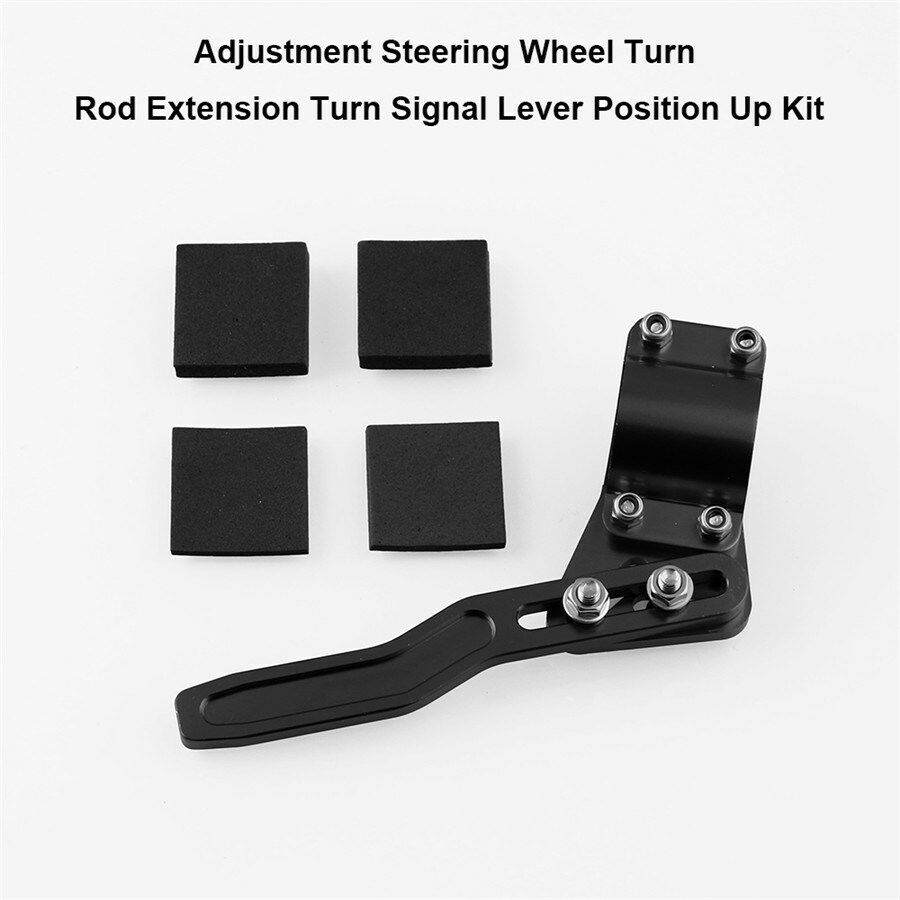1x CNC Car Adjustment Steering Wheel Turn Signal Lever Position Up Extension Rod