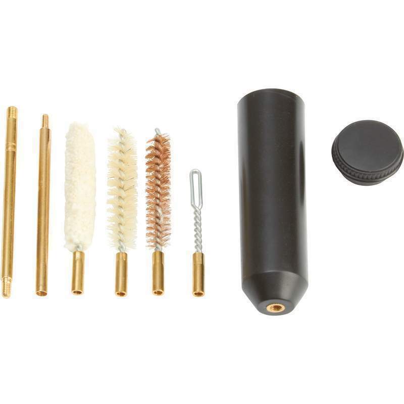 Cal.38/357/9mm Gun Cleaning Tool Kit Fits Universal Pistol for Hand 7pcs/set