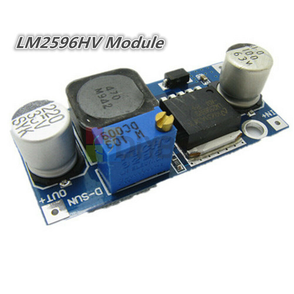 5PCS LM2596HVS LM2596HV DC-DC Adjustable Step Down Buck Converter Power Module
