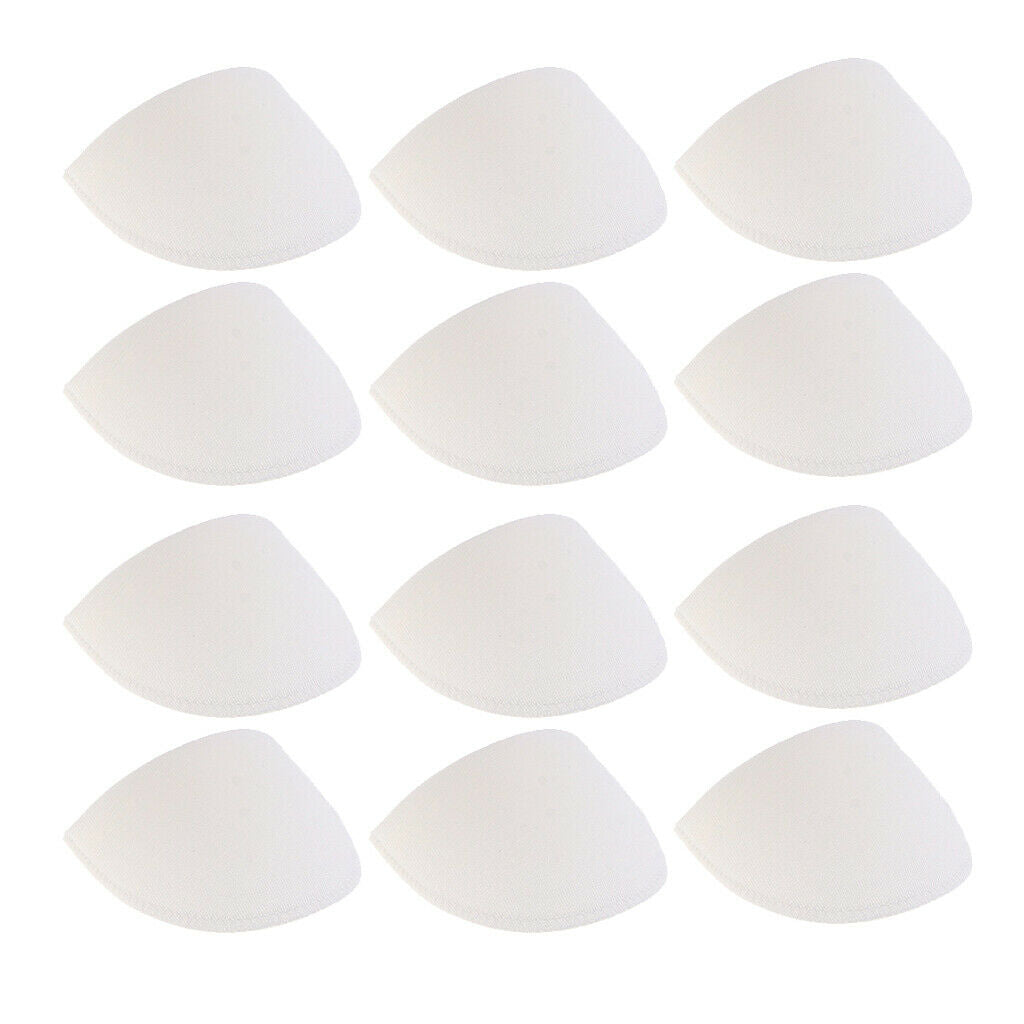 DIY 12 Pairs White Sponge Shoulder Pads For