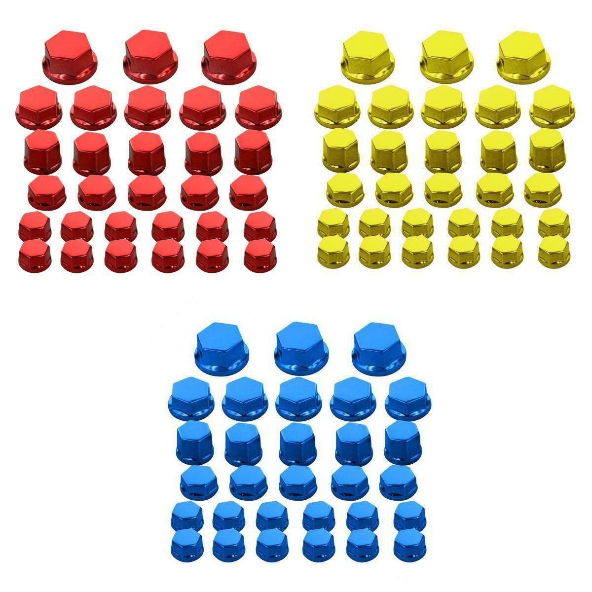 90 Pieces Motorbike Motorcycle Screw   Cover Decoration For Kawasaki