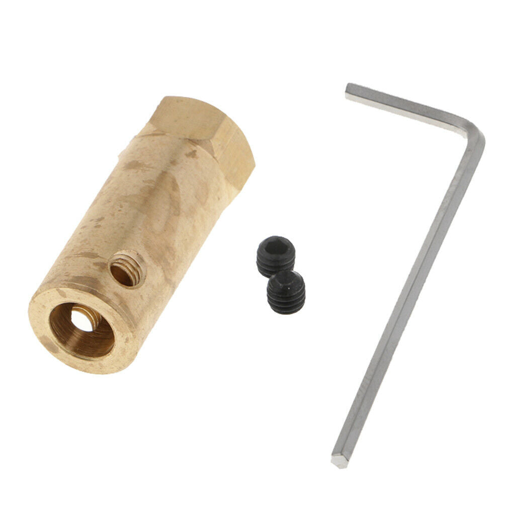 30mm Brass Hex Shaft Motor Flexible Clutch And Wrench Kit