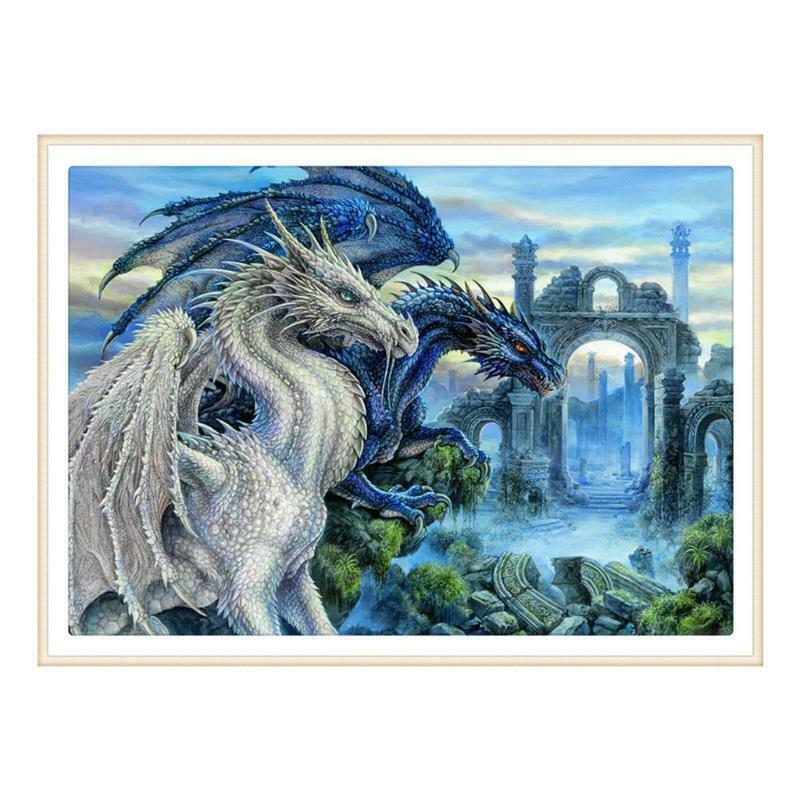 Dragon 5D Diamond Embroidery Painting DIY Painting Cross Stitch Home Decor Kit