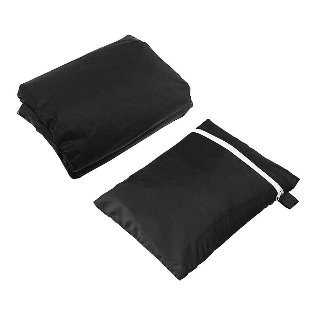 Universal Waterproof Caravan Tow Hitch Cover with Strap , Folding All-weather