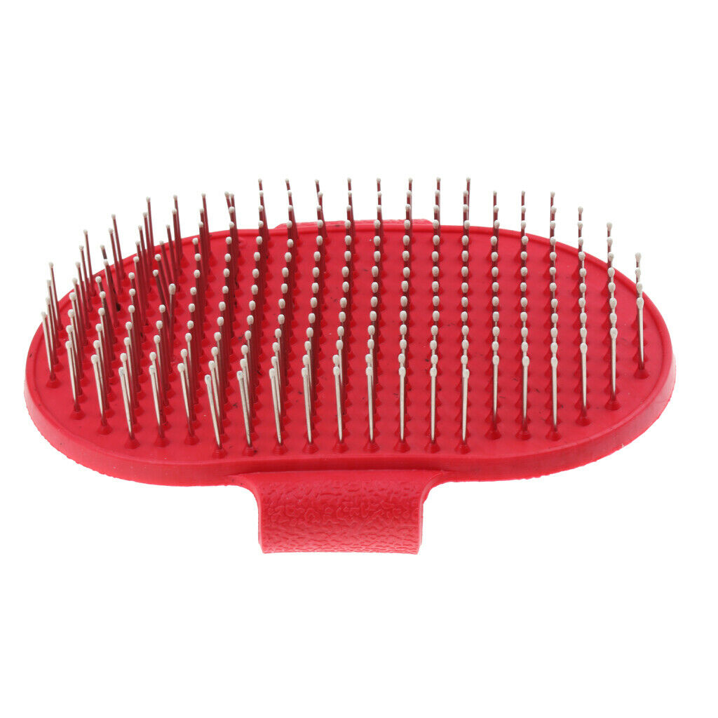 Pet Kitty Puppy Grooming Brush Soft Massage Slicker Hair Comb Clean Thoroughly