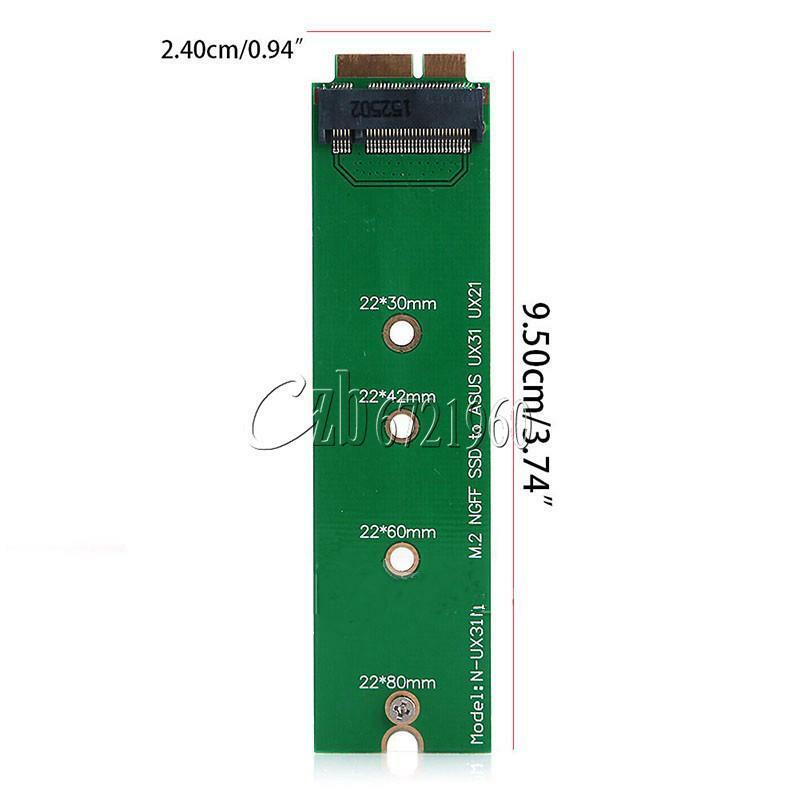 M.2 NGFF SSD To 18 Pin Adapter Card SSD For Zenbook SSD Applied Asus UX31 UX21