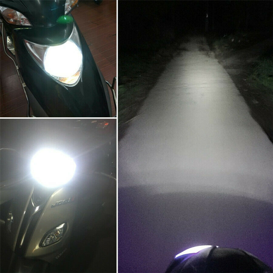 36W H4 12 SMD Hi/ Lo Beam Headlight for Motorcycle Scooter car Plug & Play