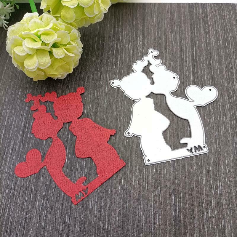 Kids Metal Cutting Dies Stencil DIY Scrapbooking Album Paper Card Template Mold