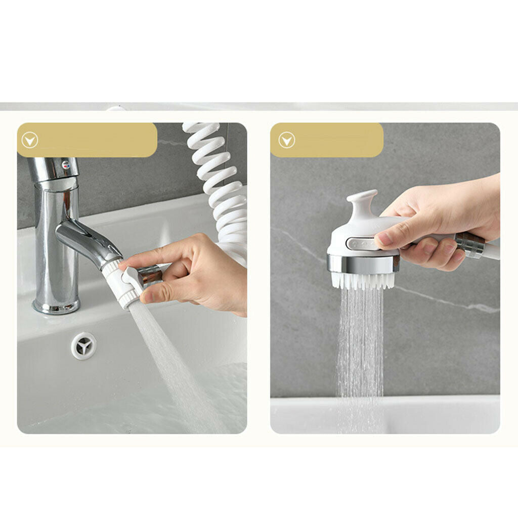 Tap Attachment Shower Spray Kit Bathroom Faucet Shower Head for Hair Washing