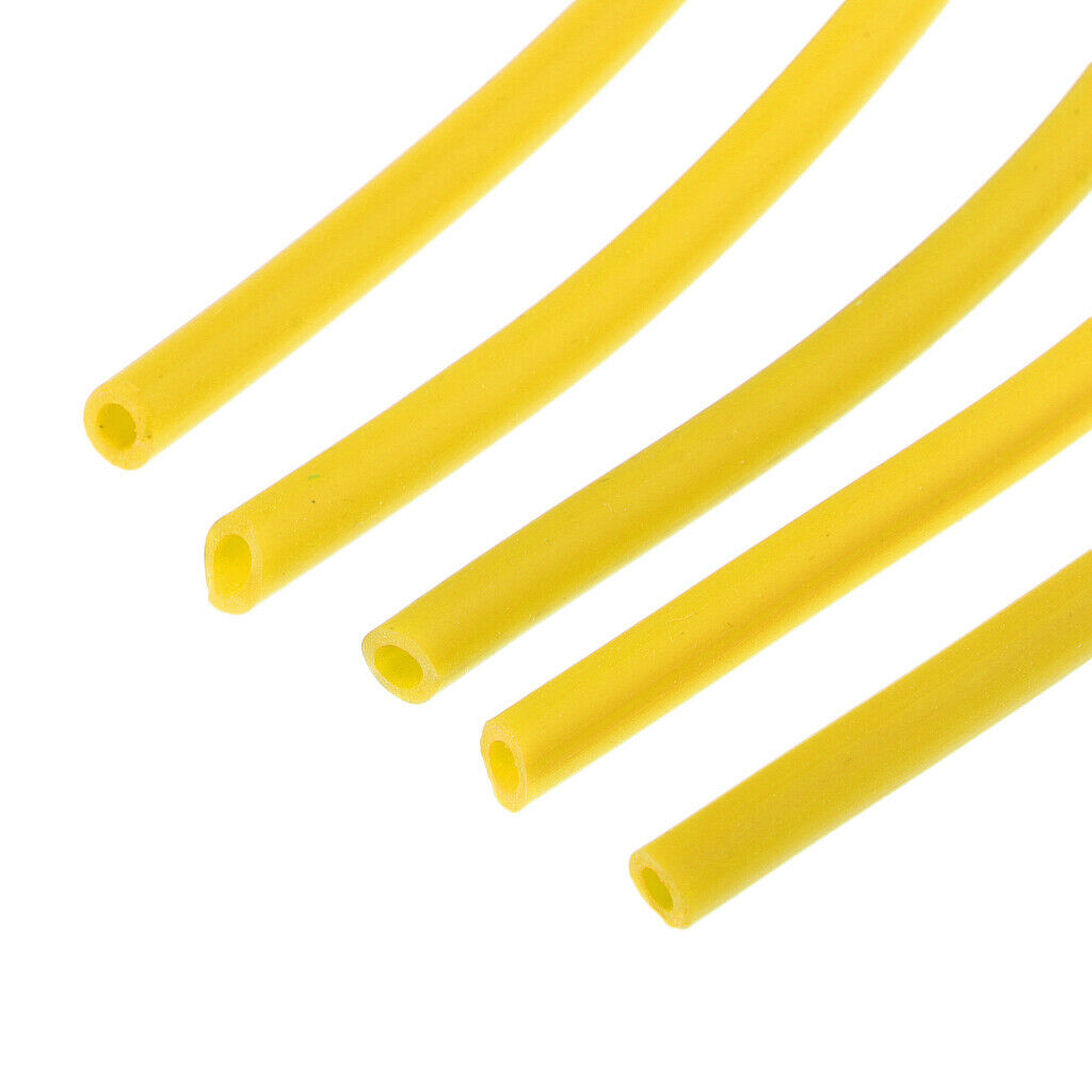 Carp Fishing Anti- Sleeves Rubber Carp Rigs Tube Hook Connector Yellow