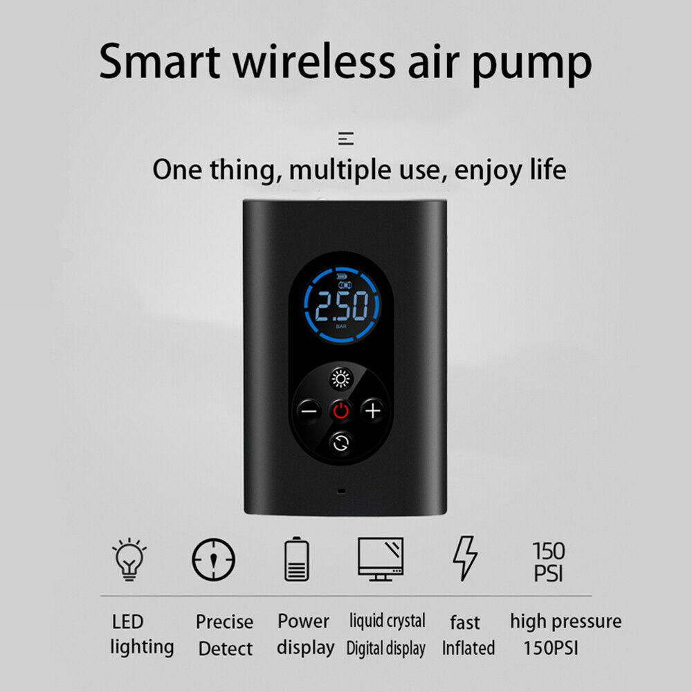 Air Pump Bicycle Tire Smart Wireless Electric Air Pump