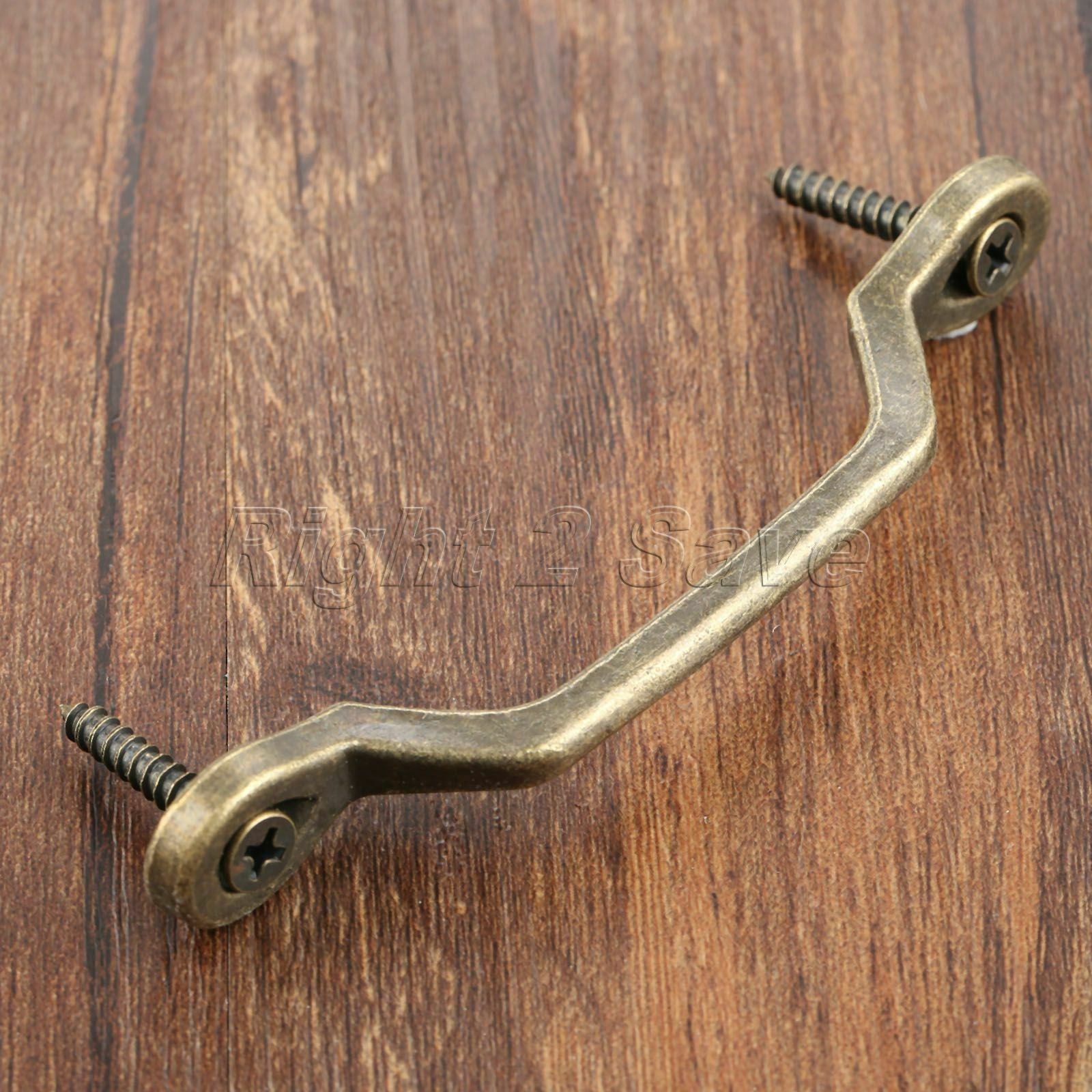82mm Pitch Door Pull Handle Retro Bronze Furniture Cupboard Drawer Cabinet Knobs