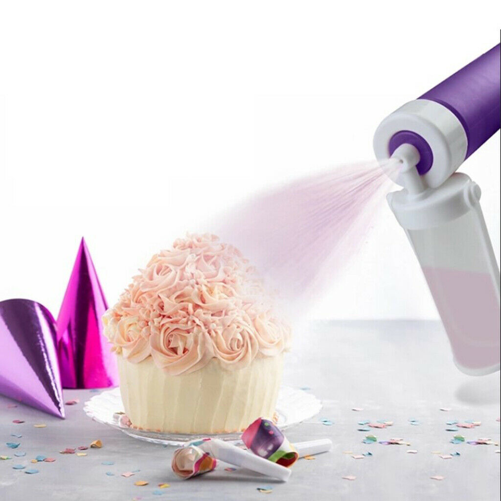 Household Cake DIY Baking Spray Gun Manual Airbrush for Decorating Cakes
