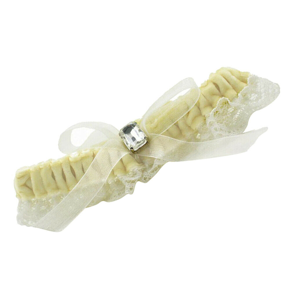 Womens Bridal Lace Leg Garter Belt Party Bowknot Thigh Strap Prom Costumes