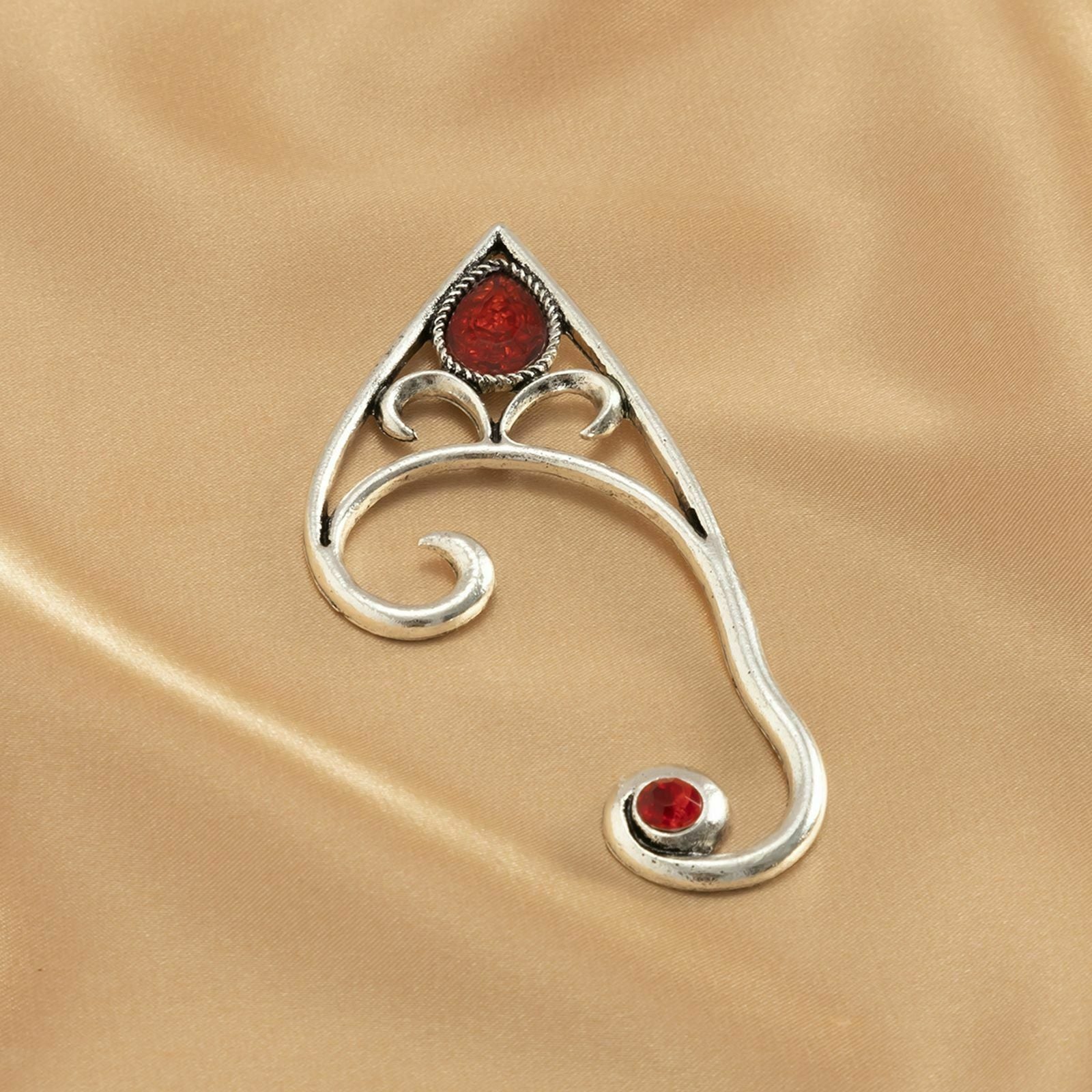 Fashionable Hollow Ear Cuff, Left Ear Clip, Clip-on Ear Wrap, Jewelry for Women