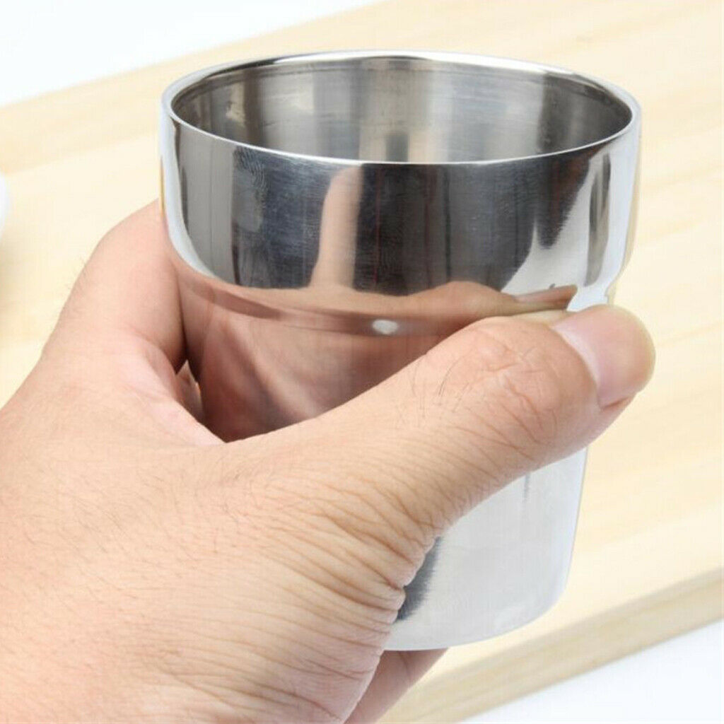 Double-walled Beer Mug, Stainless Steel Mug, Drinking Mug, Insulating Mug,