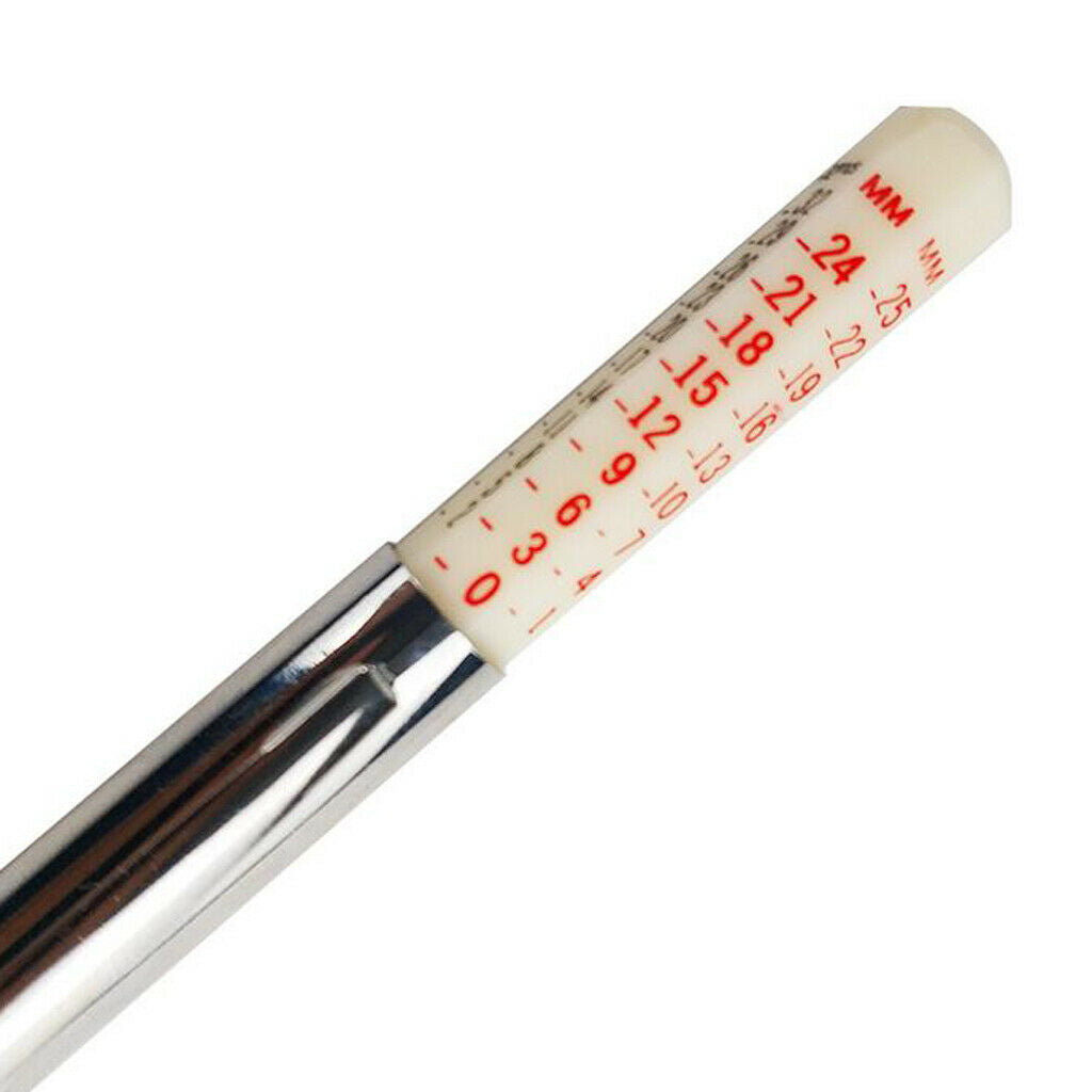 Tester Motor Car Bike Tire Tread Depth Gauge Metric Standard Measure 0-25mm