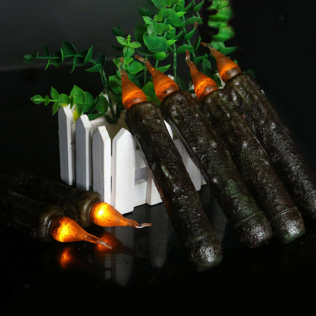 Battery Operated Flameless Led Candle Flickering Decorative Dinner/Taper Candle