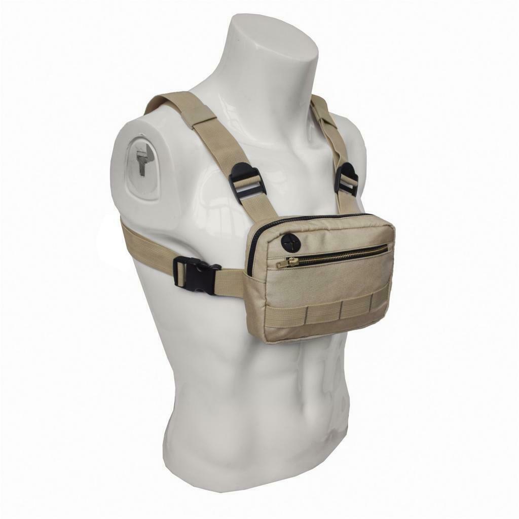 Hiking Chest Day Pack Running Outdoor Sports Chest Bag Sports Shoulder Pouch