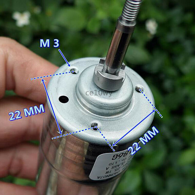 DC 105V Brushless Motor 3 phase 8 wire Ball Bearing Inner Rotor with Hall Sensor