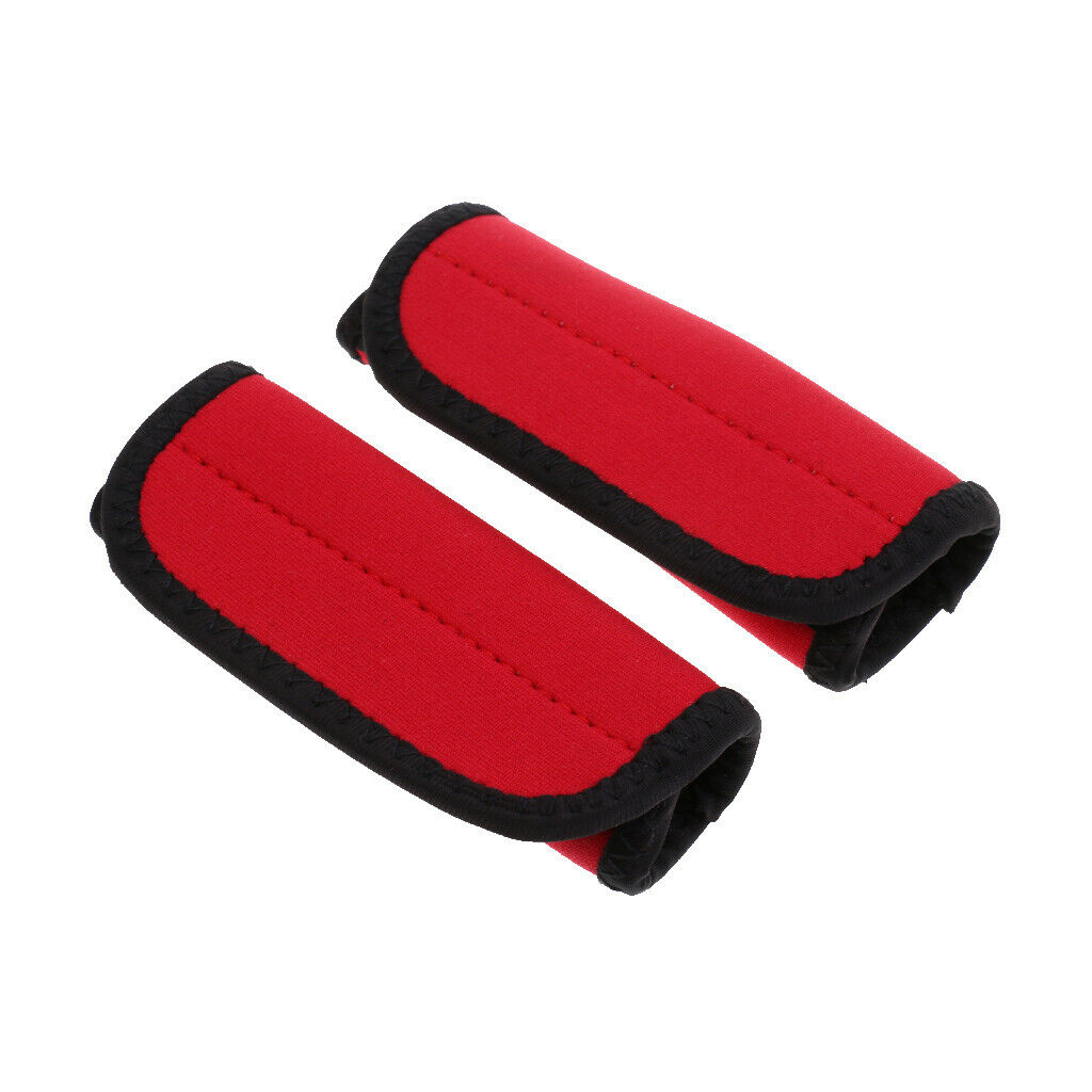 prettyia 2pcs Kayak Canoe Paddle Grips Fastening Tape Prevent Blister Red