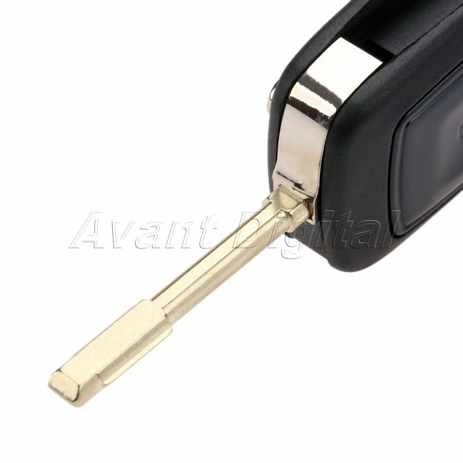 1Pc Remote Key Fob 3 BTN 433MHz 315MHz Folding/Flip Fit For Transit 2000-2006