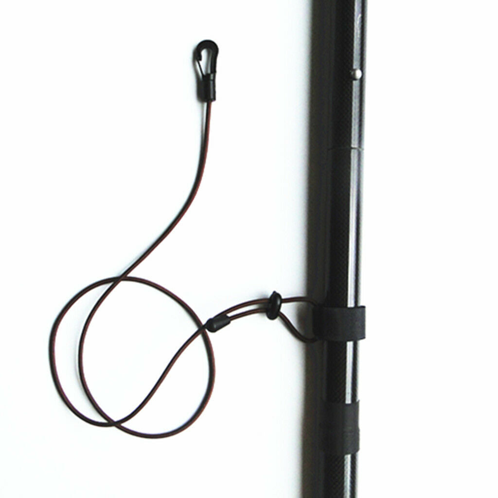 2Pcs 43 '' / 110cm 4mm Strong Durable Elastic Cord Fishing Pole / Kayak Canoe