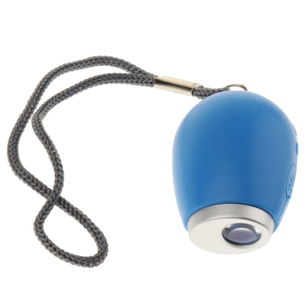 Portable Mini Projection Clock for Wall Ceiling Projection with Keyring Blue