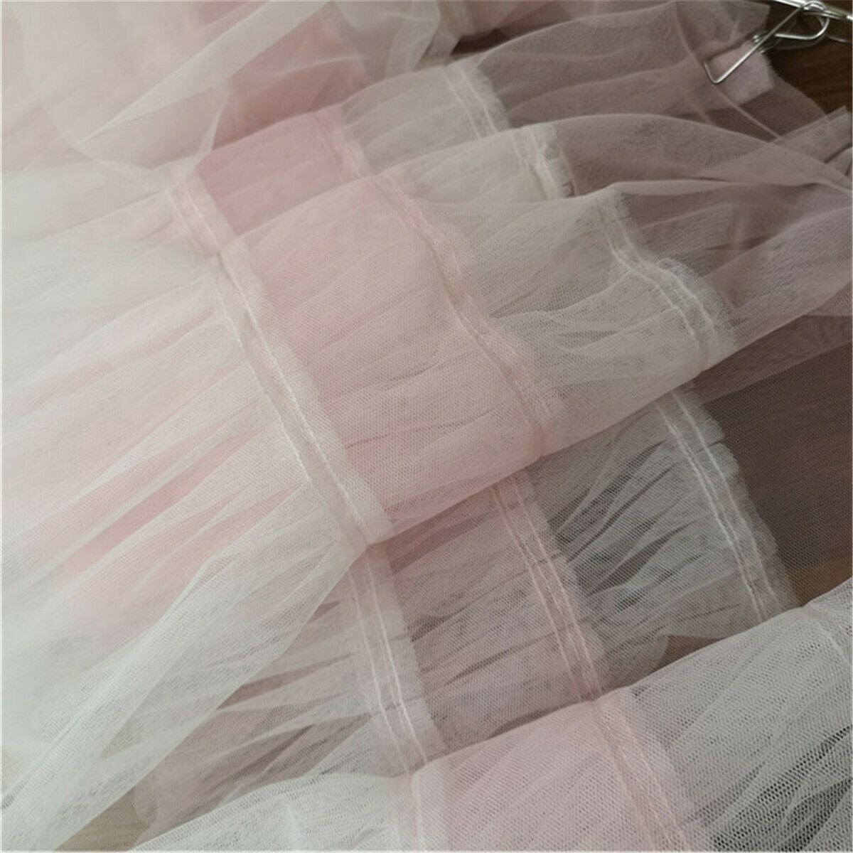 50CM Multi Layer Lace Trim Ribbon Skirt Wedding Dress Garment Sewing DIY Craft