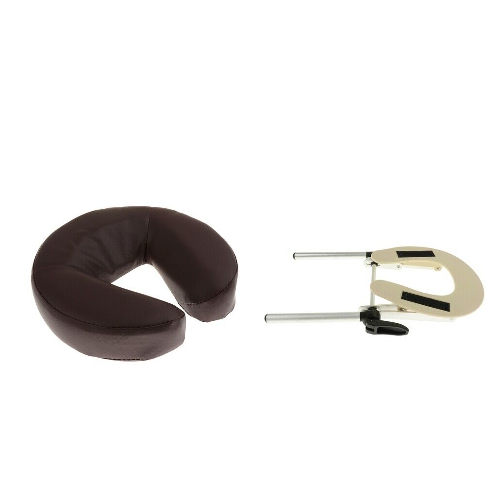 Universal Face Pillow Cushion w/Adjustable headrest for massage table Salon Use