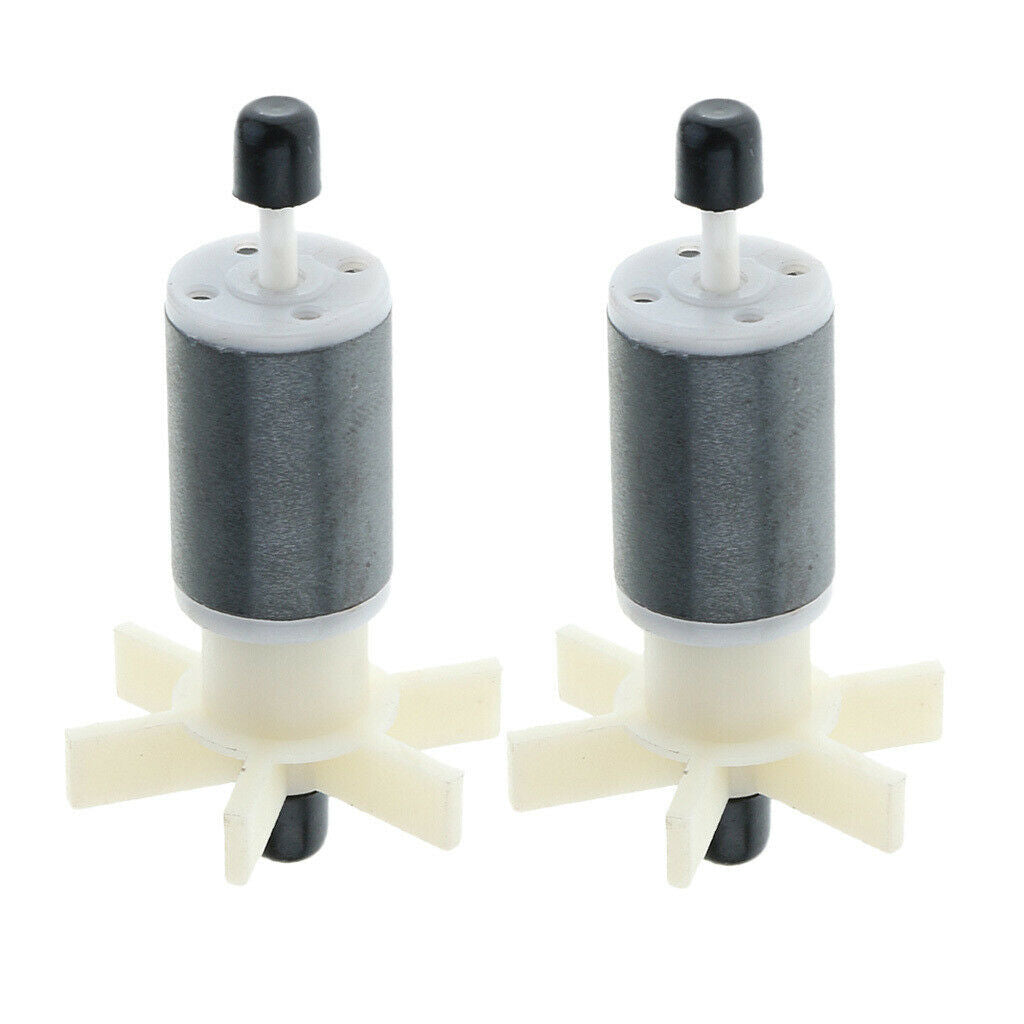 2 Pcs Professional Replacement Rotor Aquarium Canister Filter Spare Rotor