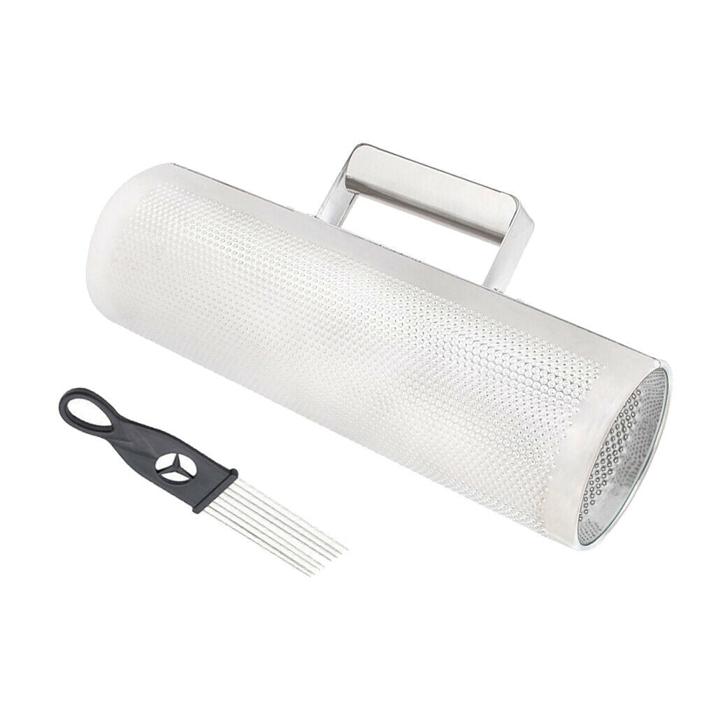 Stainless Steel Latin Percussion Pro Merengue Guiro with Scraper 12 inch