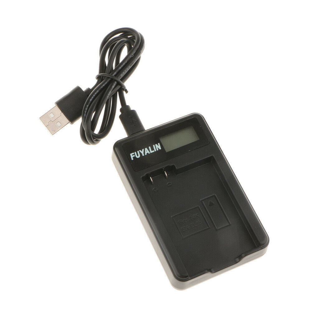 En-el15 Digitai Camera Bateria Usb Cargador De Puerto De Carga Para    D610