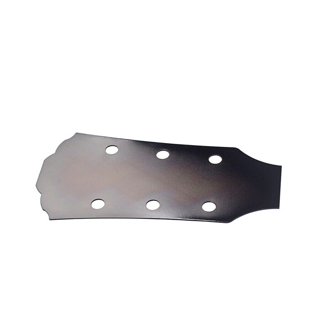 High Quality Head Template Steel  Guitar for Electric Guitar Black