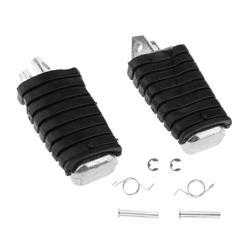 2pcs Foot Pegs Front Footrests for Yamaha XV1100 Virago 1100 1988-1998