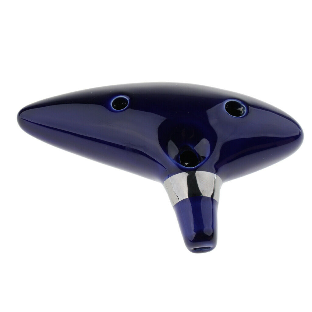 Finest Ceramic Glaze 12-Holes AC Ocarina Set Handicraft Souvenir Gift for