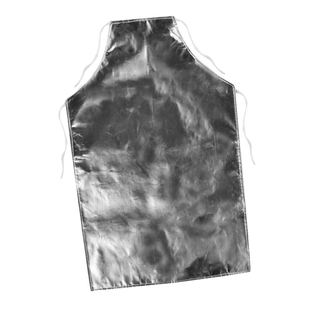 Aluminum Foil Heat Resistant Apron Safety Protection for Working Cooking