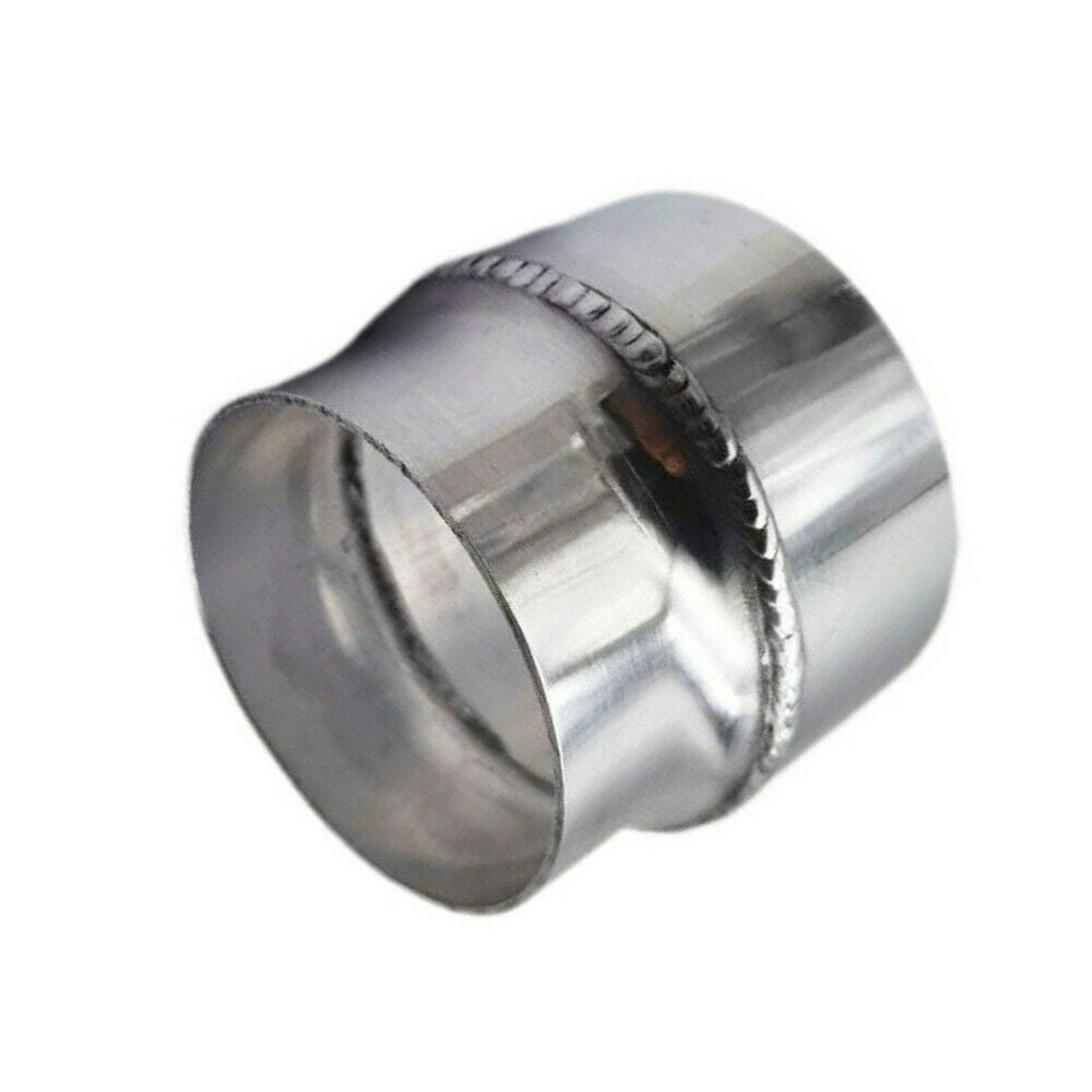 3" O.D. to 3.5" O.D Reducer Pipe Exhaust Tip Adapter Aluminum Polished Universal