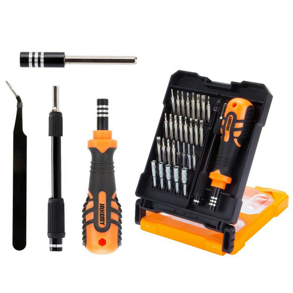 33 in 1 Portable Screwdriver Set w/ Case Smartphone Watch Jewelry Repair Kit