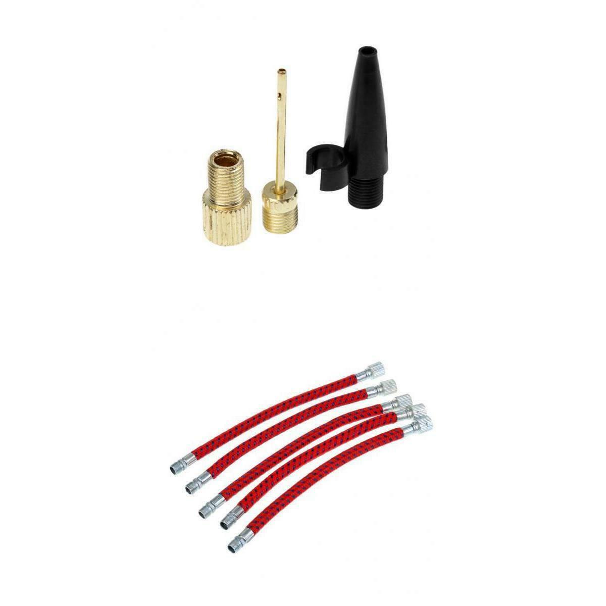 Bike Ball  Inflator Pump Presta Valve Adapter + Bike Cycle Pump Valve Adapter