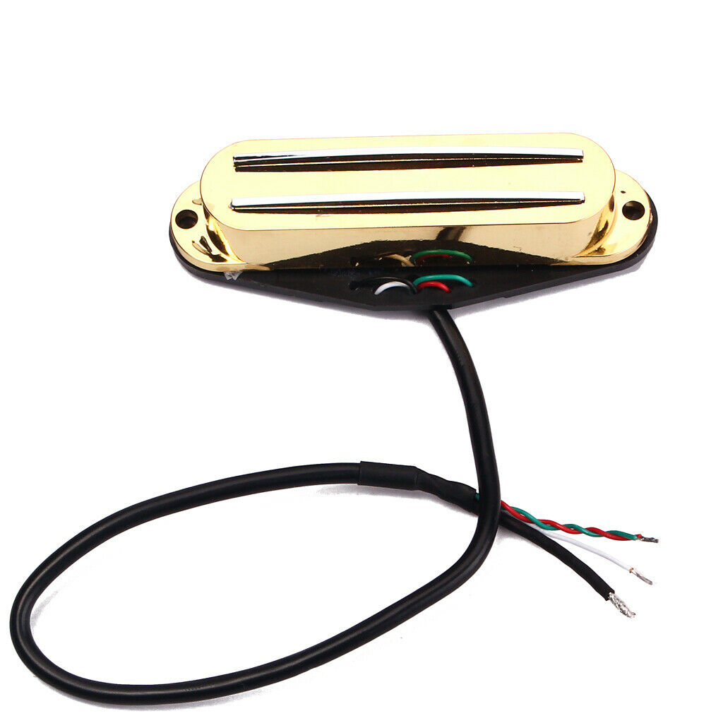 4 Conductor Dual Rail Humbucker Pickup for ST Electric Guitar Bass Parts