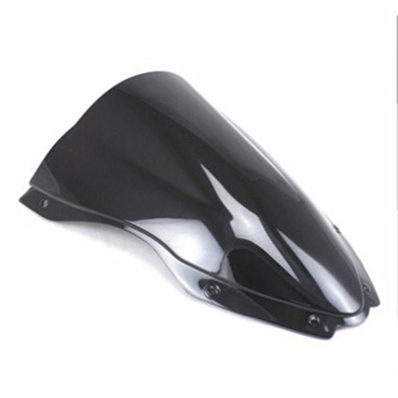 Motorcycle Double Bubble Windshield for Kawasaki Ninja ZX10R ZX 10R 2016-2018