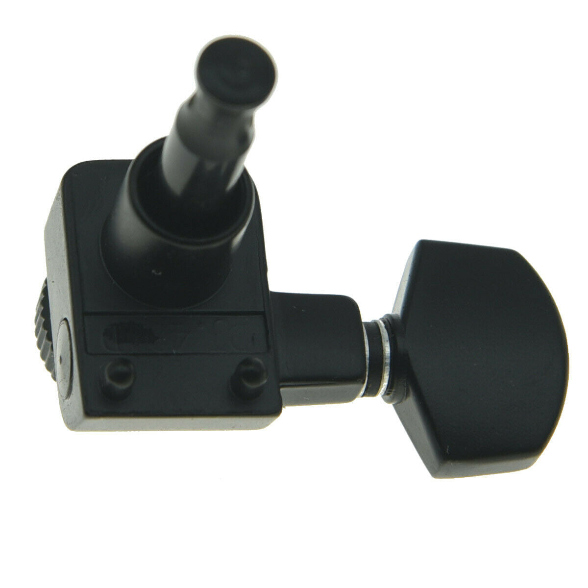 Black 6 Inline 2 Pin Locking Tuning Keys Pegs Tuners Fits USA Fender Strat Tele