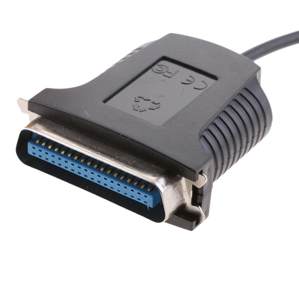 3.5ft USB to Printer   Parallel Port 36-pin Cable Adapter 12 Mbps