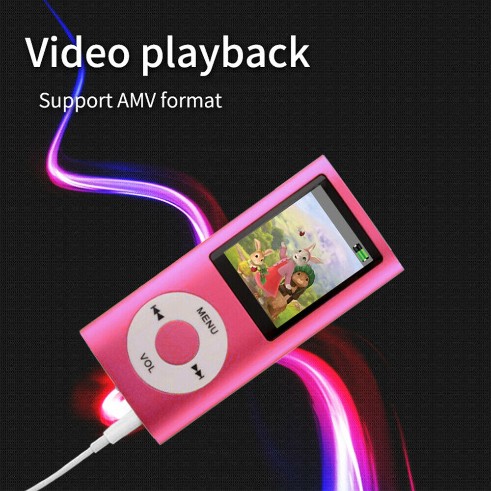 MP4 Music Player HIFI MP3 Player Digital LCD Screen Voice Recording Radio LIN
