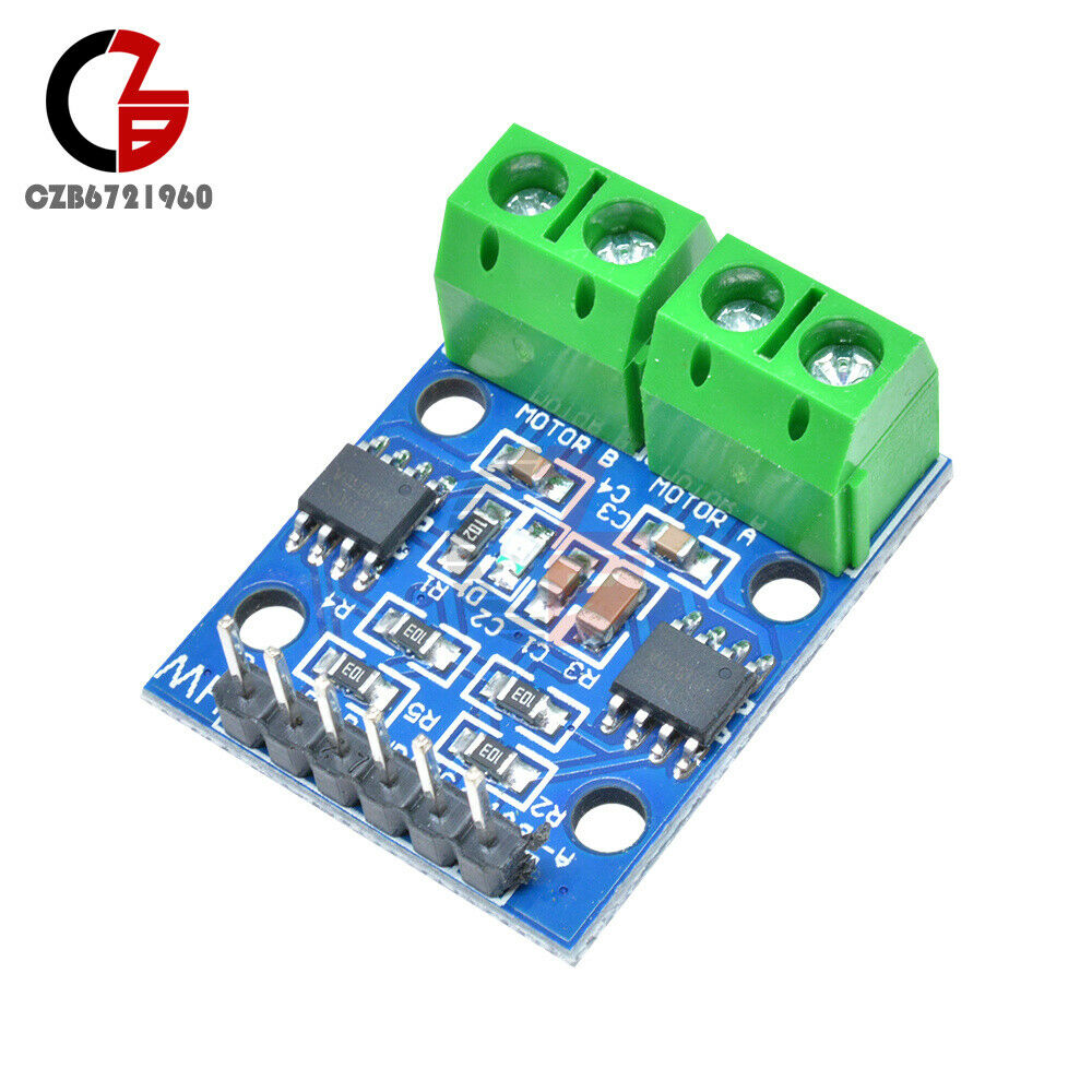 5Pcs H-bridge Stepper Motor Dual DC Motor Driver Controller Board L9110S