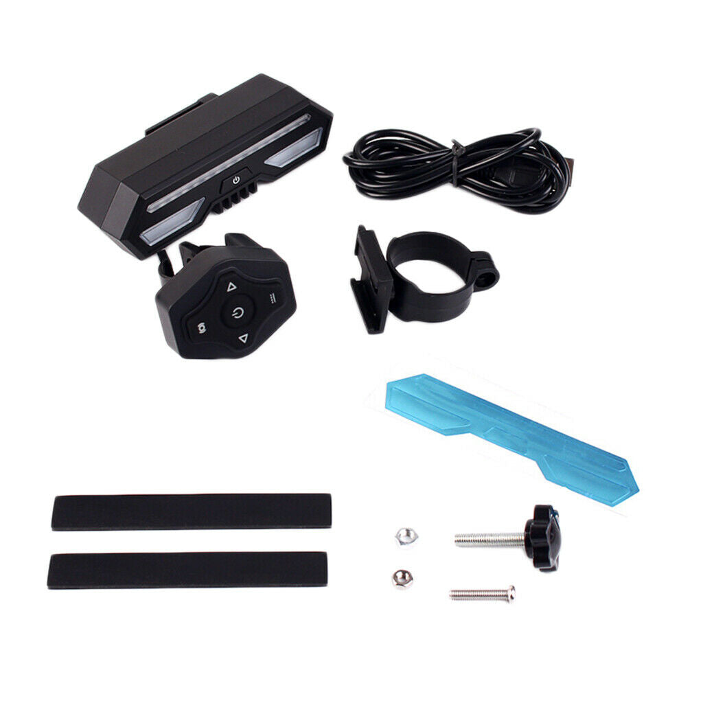 Waterproof Rechargeable Bike Light Set,  85 Lumen Bright Tail Lights, 5 Modes