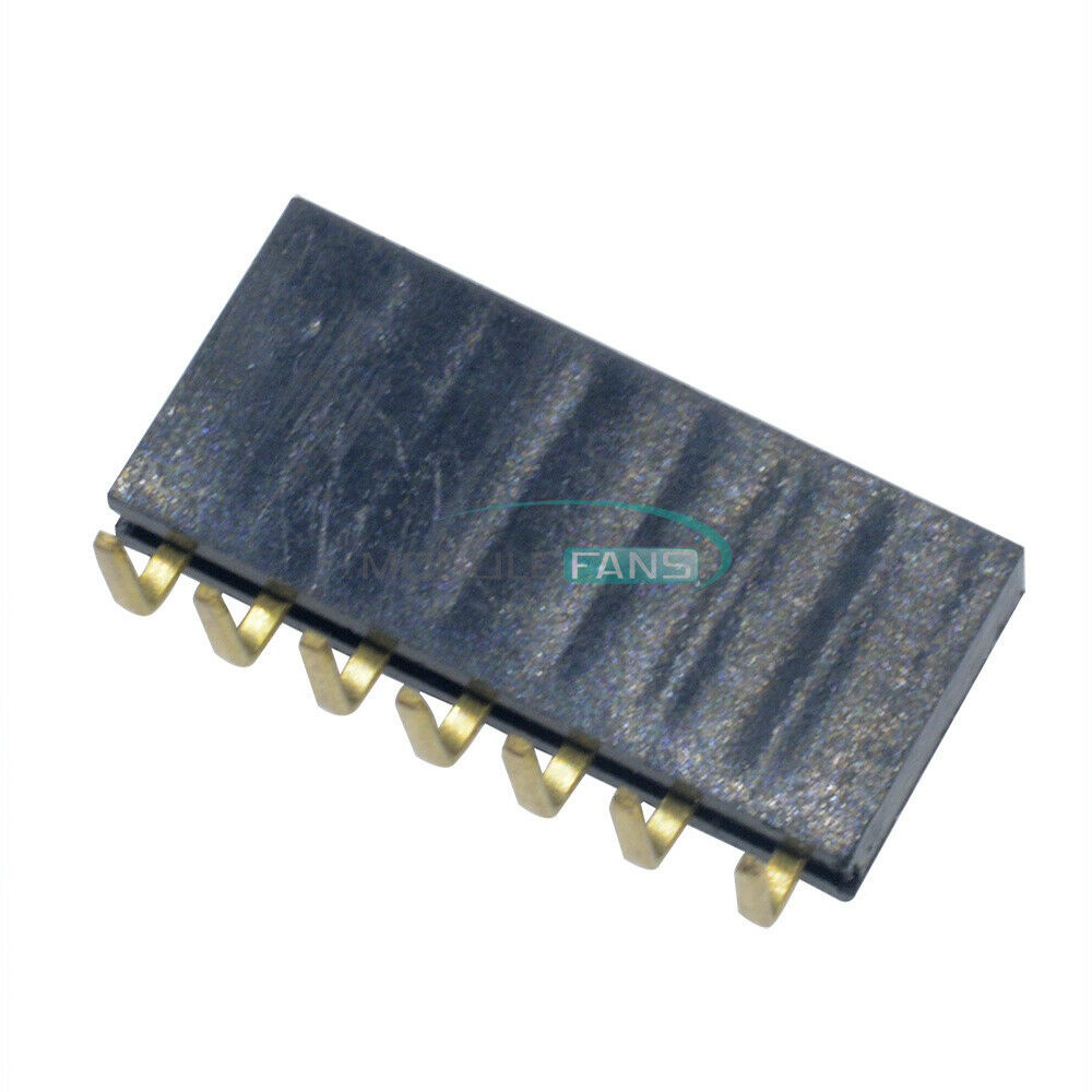 20PCS 1x7Pin 2.54mm Pitch Header Right Angle Female Single Row Socket Connector